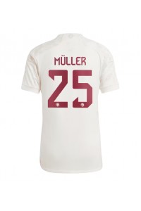 Bayern Munich Thomas Muller #25 Jalkapallovaatteet Kolmaspaita 2023-24 Lyhythihainen